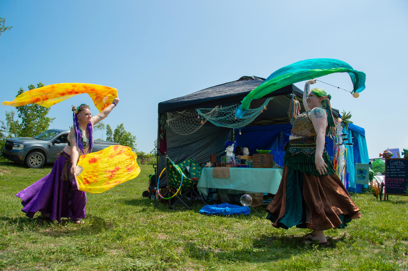 Mythos flow art at Fantasy Fest 2025