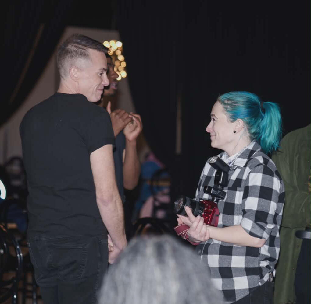 Fashion Photography Indie Fest 2025 at Michigan Central Station. Designer Fly Ty walks down the runway.